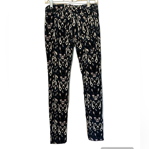 Rag & Bone Pants Size 26 Skinny Cotton Spandex Blend Printed - Picture 3 of 5